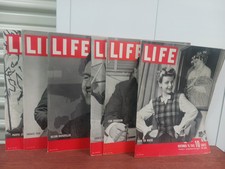 Life Magazine Vintage 1942 Lot Of 6 picture