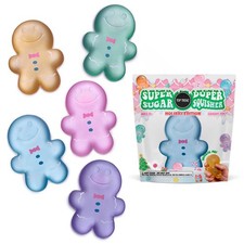 Top Trenz Super Duper Sugar Squisher Gingerbread Man Holiday RARE Choose Color picture