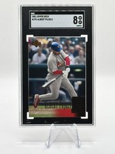 2001 Upper Deck Albert Pujols Rookie RC SGC 8 #295 picture