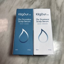 Kilgour MD The Treatment Scalp Serum + The Prevention Scalp Serum Hair Loss NIB picture