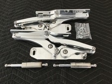 Chevrolet Impala Billet Aluminum Hood Hinge Set 1963, 1964 Custom Hood Hinges picture