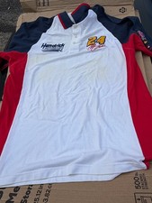 VINTAGE CHASE AUTHENTICS NASCAR JEFF GORDON #24 BUTTON-DOWN POLO SHIRT MEN’S XL picture
