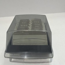 Vintage Rolodex S 310C Address Card File Organizer With Cards Dividers picture