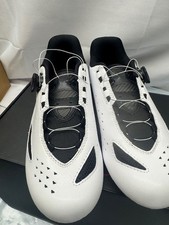 Lake CX219-X Carbon Fiber Shoe - White  Black-Size 11.5*New-No Tags picture