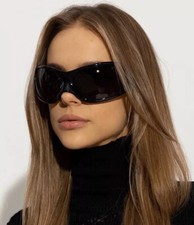 Brand Couture Shield Nose Cover Italy Sunglasses Celebrity Kim Popular Fashion picture
