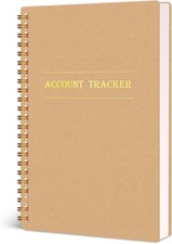 Accounting Ledger Book, Expense Tracker Notebook A5 Budget Bill Tracker Notebook picture