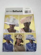 Butterick Misses Hats Sewing Pattern #B4146, a pattern for five Hats picture