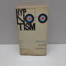 Hypnotism by G. H. Estabrooks 1957 Revised Dutton Paperback RARE picture