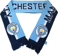 Official Icon Sports Manchester City Scarf - Licensed Football Fan Scarf picture