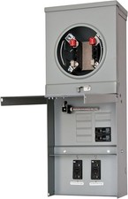 Siemens TL77NT Talon Temporary Power Outlet Panel w/ Two 20a Duplex Receptacles picture
