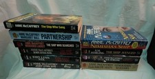 ​Anne McCaffrey Brainship & Collaboration Series Lot - 10 Sci-Fi Paperback picture