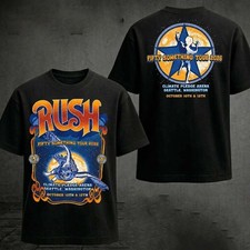 Rush Seattle Washington Event Tee At Washington On Oct 10 12 Tour 2026 T-Shirt picture