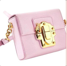 Dolce & Gabbana Lucia pink mini crossbody bag picture
