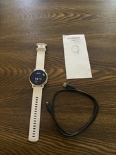 Garmin Vivoactive 5 Ivory and Cream HEALTH & FITNESS GPS SMARTWATCH --- Gold picture