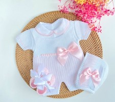 Newborn Baby Knit Outfit Set picture