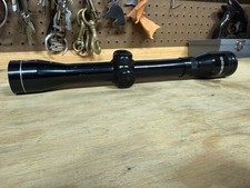 Vintage Tasco 4x32 Rifle Scope Gloss Black Duplex Reticle Clear Optics Taiwan picture