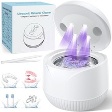 Ultrasonic Retainer Cleaner-45kHz Retainer Cleaner Machine,4 Modes Ultrasonic picture