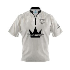 Custom Name Brunswick Ivory Rhino Pro Bowling Jersey Shirts - USA Size picture