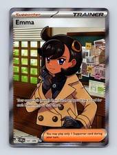 Emma 107/086 Ultra Rare Chaos Rising Pokemon Holo Near Mint picture