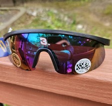 NOS Vtg 90s Dale Earnhardt Sr. Nascar Sunglasses RCR Ultimate Vision #3 100% UV picture