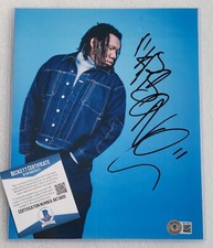 KRS-ONE 8X10 PHOTO AUTOGRAPHED BECKETT BAS COA SIGNED MUSIC RAPPER CERTIFIED picture