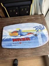 Vintage 90s Nash Boards Surfer Boogie/ Body Board Blu Bayou RARE NEW OLD STOCK picture