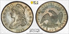 1835 P Capped Bust Half Dollars PCGS MS-64 O-105 picture