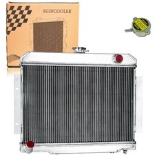 For Jeep CJ CJ5 CJ6 CJ7 Scrambler 1972-1986 3 Row Core Radiator Aluminum picture