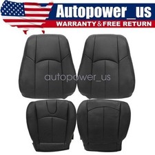 For 2008-2013 Infiniti G37 Driver / Passenger Perforated Leather Cover Black picture
