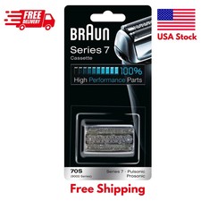 Braun 70S Replacement Foil & Cutter Cassette for Series 7 Shaver, New picture