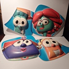 Veggie Tales 3D Door Display Wall Hangers Pair picture