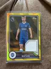 2026-27 Topps Flagship Tom Watson Relic Patch /299 Brighton picture