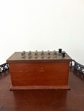 Vintage 1920s Leeds & Northrup Standard Mica Condenser Box Decad Cap 74730 picture