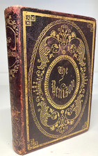 1854 The Benison Womens Conduct Gift Book Gilt Morocco Leather Illustrated picture