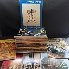 Aramco World Magazine 1979-1989 Lot 50 Issues Middle East Culture picture