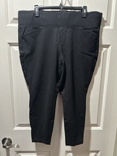 Torrid Pull-On Pocket Pixie Skinny Studio Luxe Ponte High-Rise Pant Size 2R picture