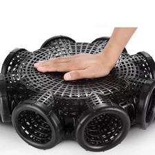 Fish Net Cage Black Fishnet Finless Eel Loach Trap Fishing Pot Durable Plastic picture