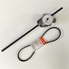 1004083001 Updated Gear Box with 1400205000 Belt for Yard Force replaces 1003281 picture