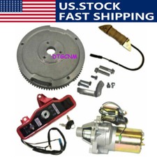 Electric Start Kit Engine Starter FlyWheel Motor For Honda GX390 13HP GX340 11HP picture