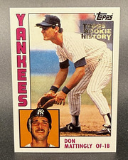 Topps 1983 Rookie History Don Mattingly New York Yankees #8 Reprint Card picture