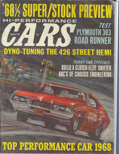 1968 442 Top Award, Road Runner, Coronet R/T, Camaro 427, more in vintage Cars picture
