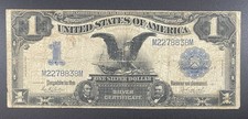 1899 $1 Black Eagle Silver Certificate Note picture