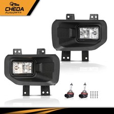 Fit For 2015-2017 Ford F-150 Clear Lens Front Bumper Fog Light Driving Lamps New picture