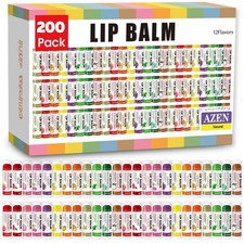 AZEN 200 Pack Lip Balm, Natural Lip Balm Bulk, Lip Care Product, Moisturizing... picture