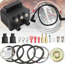 Single Fire Programmable Ignition Kit For 1970-2003 Harley-Davidson Big Twin Evo picture