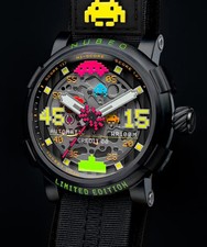 NUBIO Space Invaders  Watch LIMITED EDITION #84 out of 100 collectors edition. picture