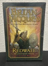 Redwall 20th Anniversary Box Set Ed Brian Jacques 2007 3 PB Trading Cards Poster picture