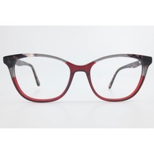 Wittnauer Shakira Eyeglasses Wine Grey Tortoise Cat Eye Frames 52-16-140 picture