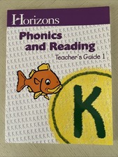 Horizons Phonics and Reading K Kindergarten Teacher's Guide 1 BRAND NEW picture