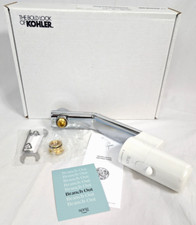 NEW KOHLER WL28146-W-CP Sprig Shower Infusion Device Kit w/ Arm White & Chrome picture